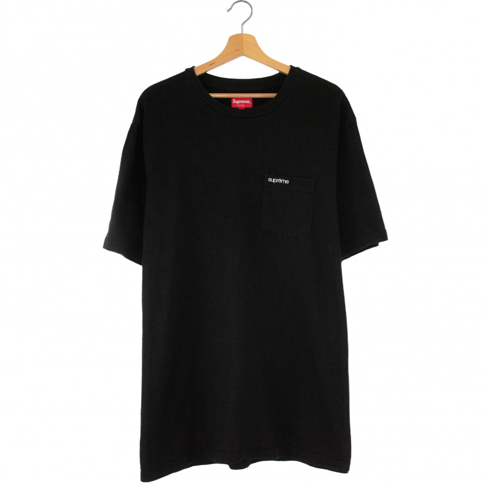 Supreme S/S Pocket Tee (Black)