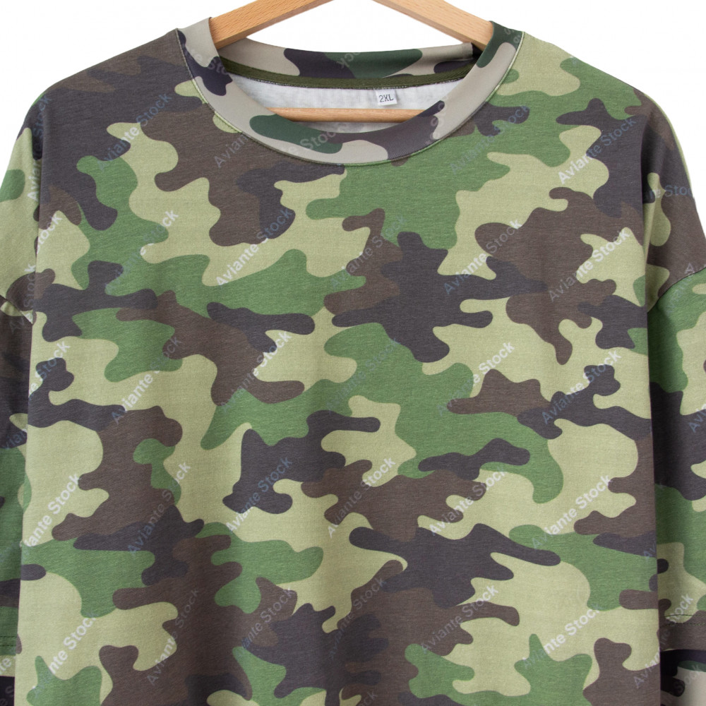 Aviante Camo Double Sleeve Top (Camo)