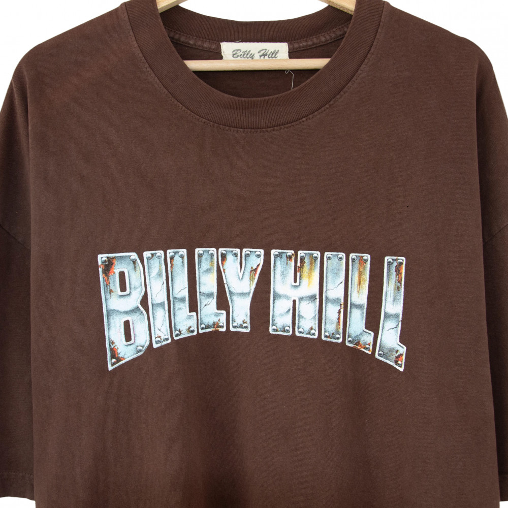 Billy Hill Cash Distressed Tee (Brown)