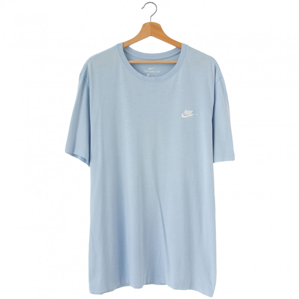 Nike Logo Tee (Baby Blue)