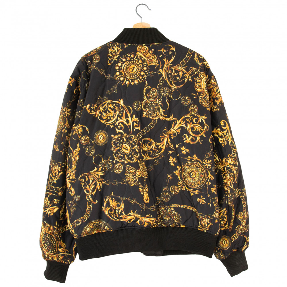 Versace Jeans Couture Reversible Bomber (Black/Gold)