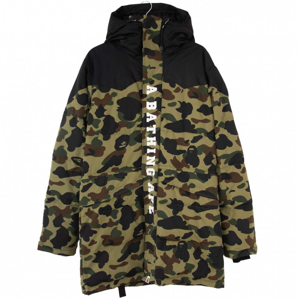 Bape 1st Camo Snowboard Jacket (Green Camo)