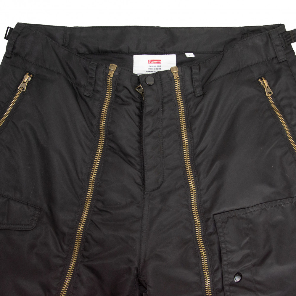 Supreme x Alpha Industries Nylon Flight Pants (Black)