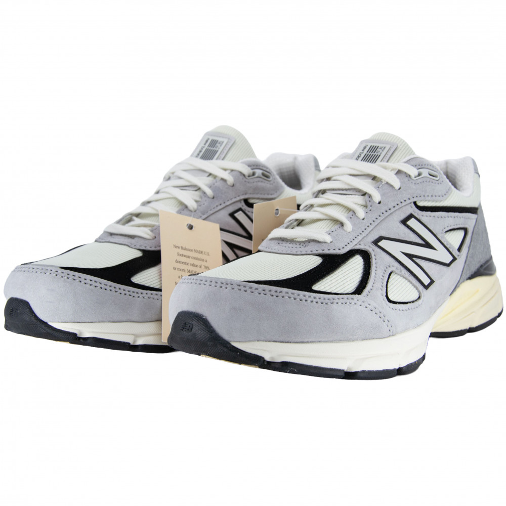 New Balance 990v4 (MiUSA Teddy Santis Grey Black Cream)