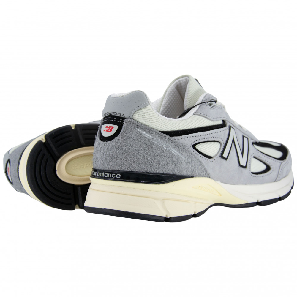 New Balance 990v4 (MiUSA Teddy Santis Grey Black Cream)