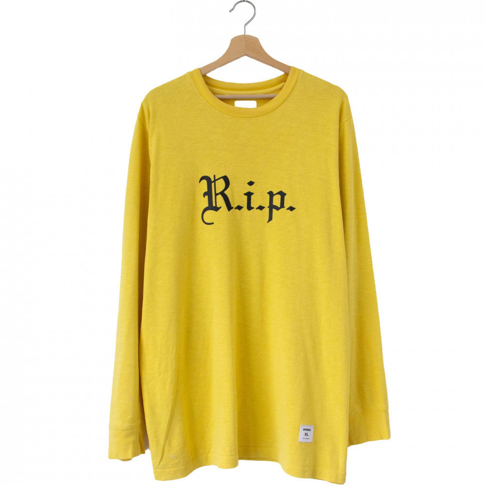 Supreme R.I.P. Longsleeve (Yellow)