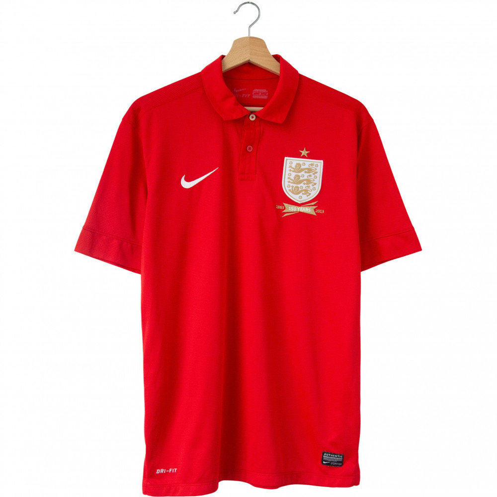 Nike 150 Years England Polo Shirt (Red)