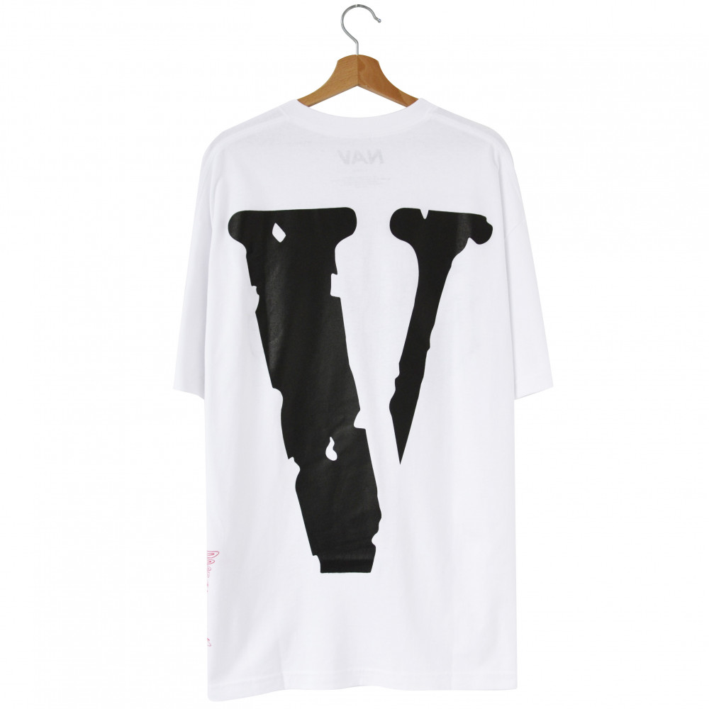 Vlone x Nav Good Intentions buying Tee White M