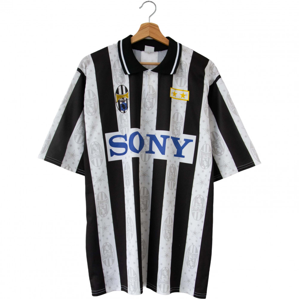 Juventus FC Bootleg Del Piero 10 Jersey (Black/White)