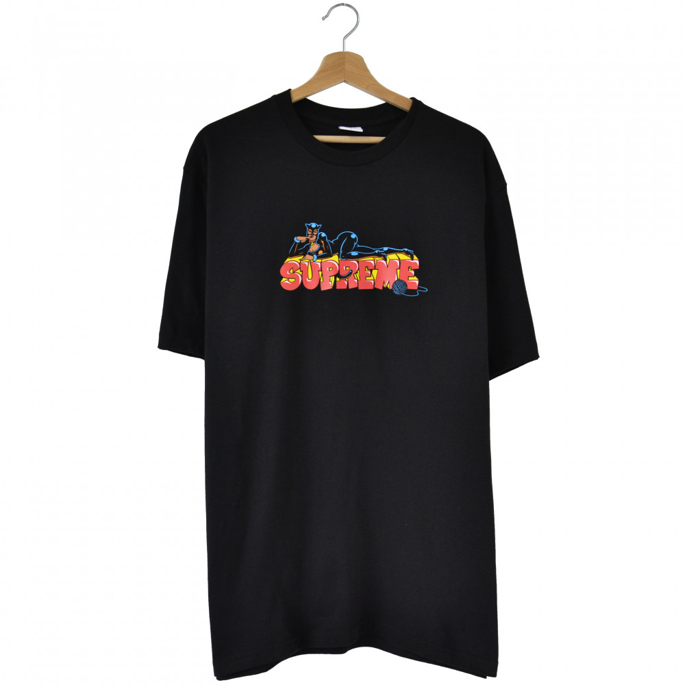 Supreme Catwoman Tee Black | hartwellspremium.com