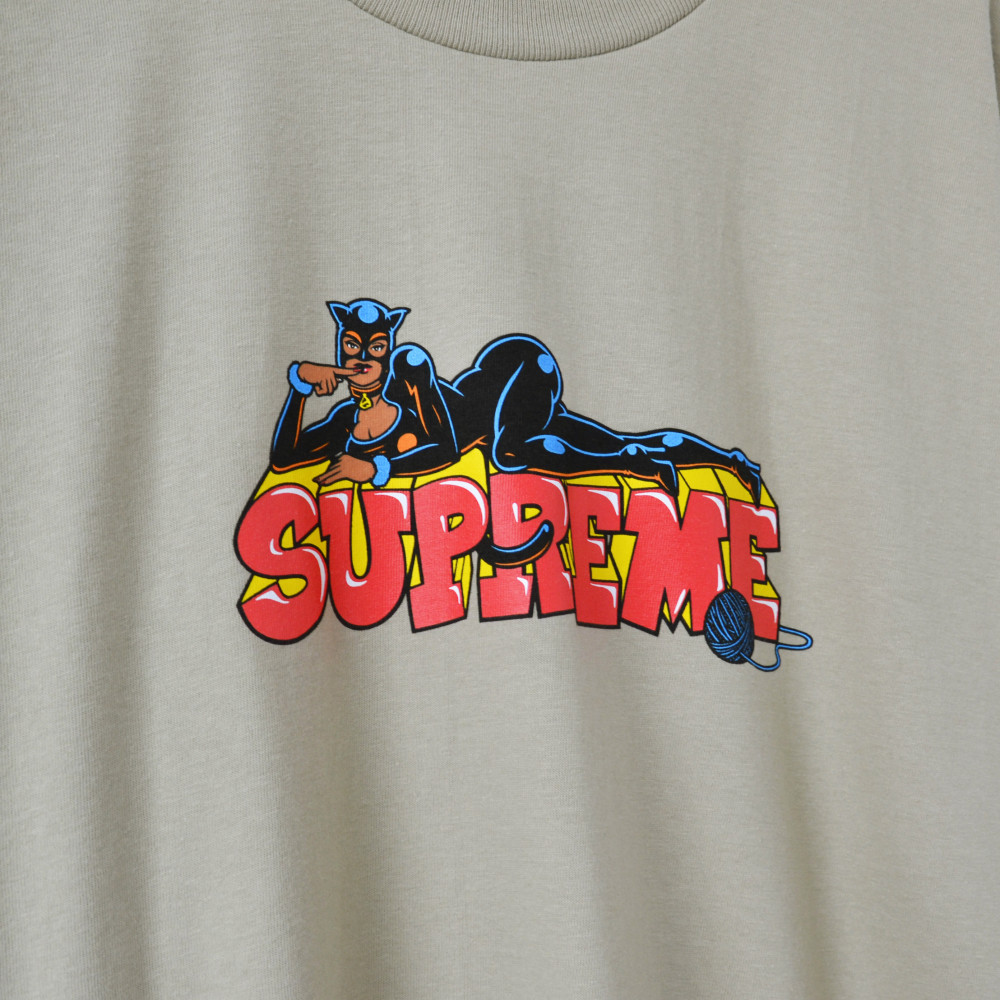 Tシャツ/カットソー(半袖/袖なし)シュプリーム　Catwoman Tee　ストーンS