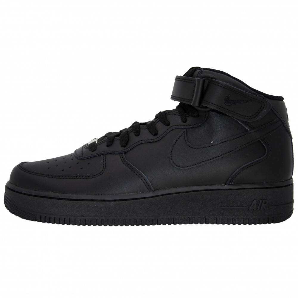 Nike Air Force 1 Mid (Black)