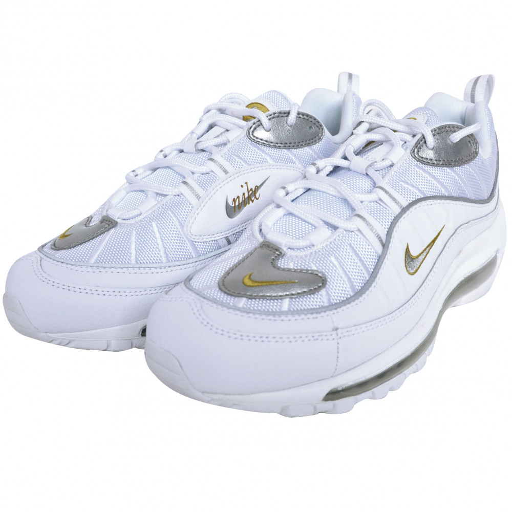 Nike Air Max 98 (White/Gold)