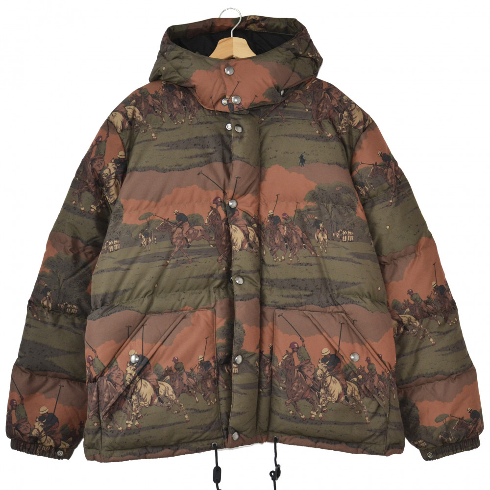 Polo Ralph Lauren Equestrian Print Jacket(Green/Brown)