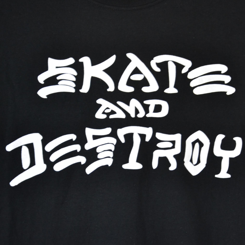 Thrasher Skate And Destroy Tee (Black)