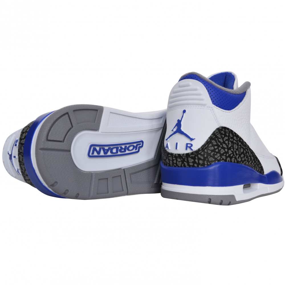 Nike Air Jordan 3 High (Racer Blue)