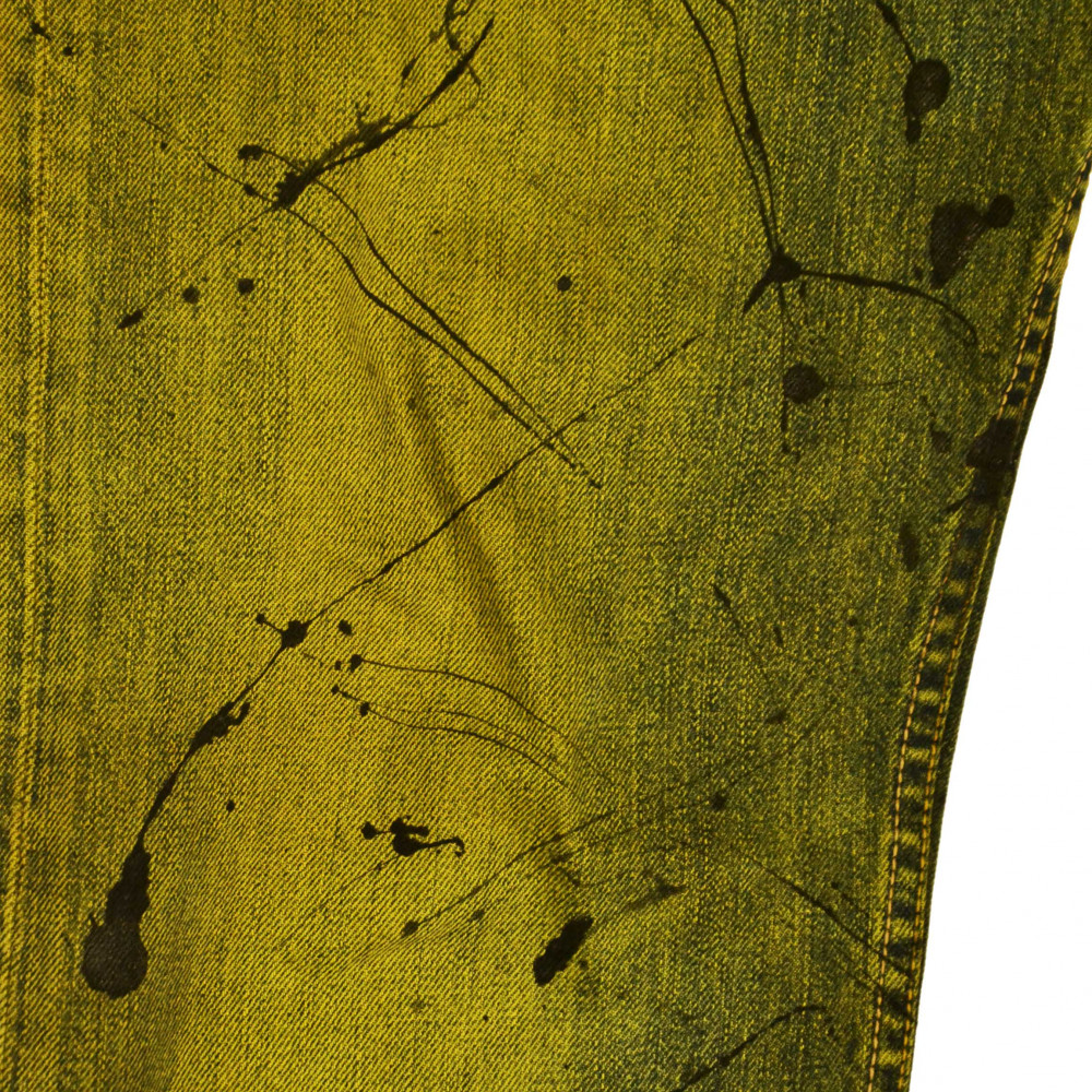 Distinct Levis Splash Jeans (Green/Yellow)