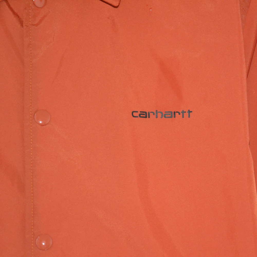 Carhartt WIP Script Coach Jacket (Orange)