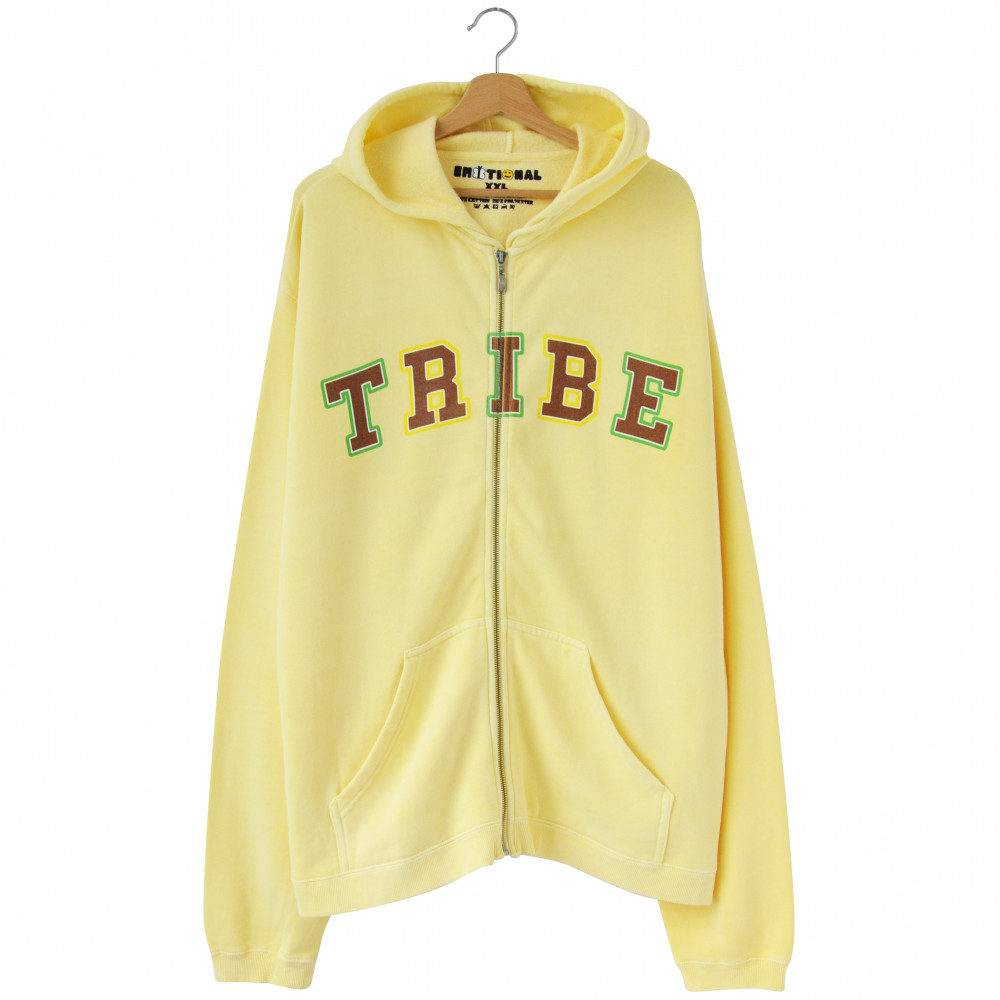 Emotional Tribe Zip Up Hoodie (Yellow)