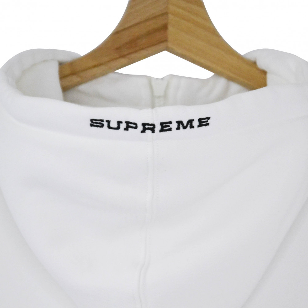 Supreme x Nike Half Zip Hoodie (White)