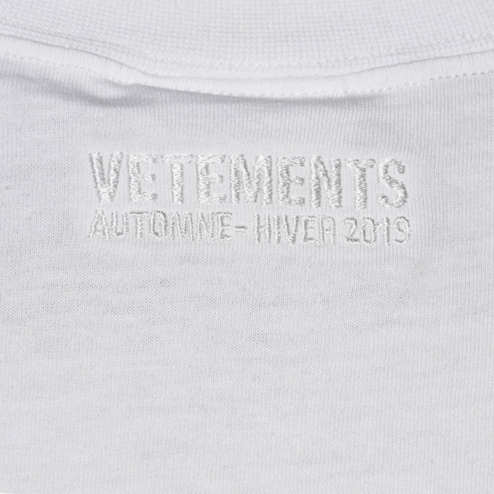Vetements I Am The Law London Tee (White)