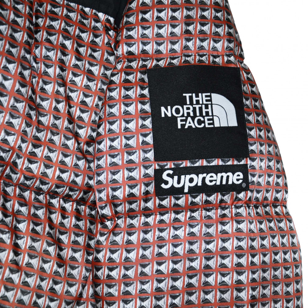 Supreme x The North Face Studded Nuptse (Red)