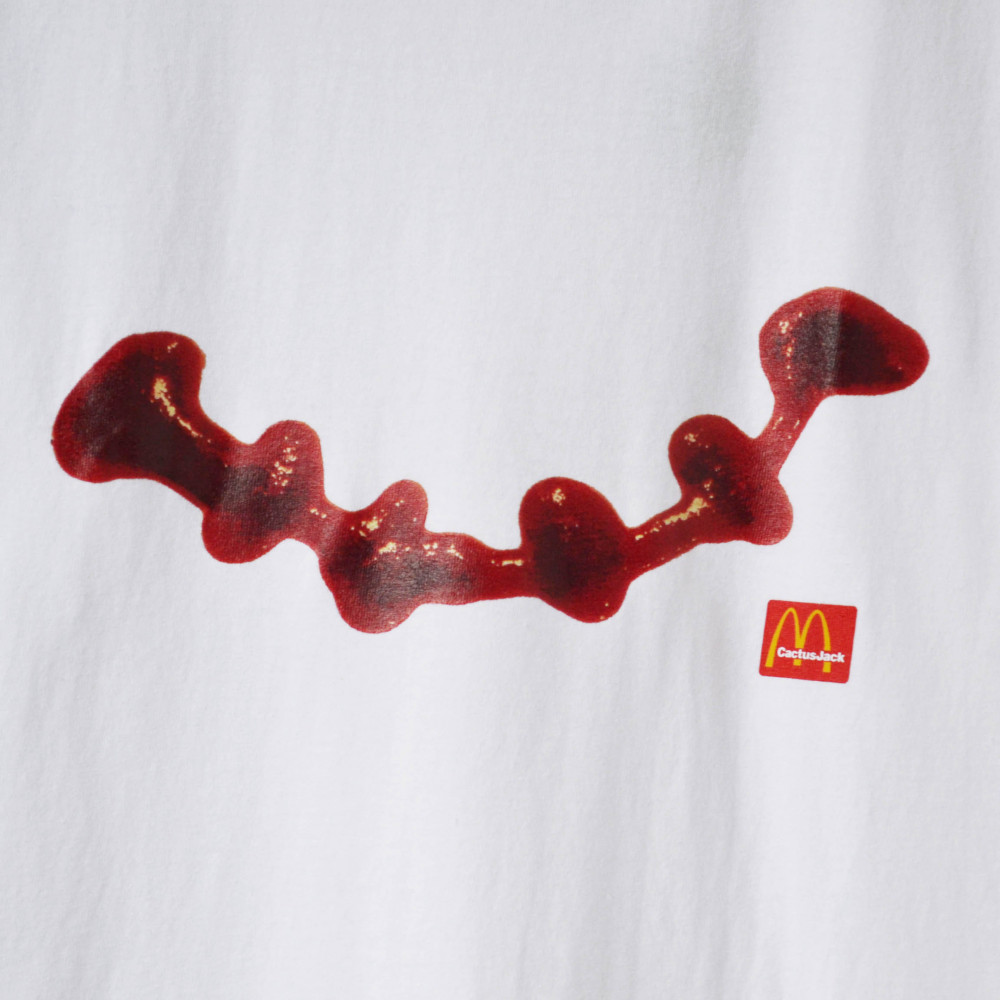 Travis Scott x McDonald Ketchup Tee (White)