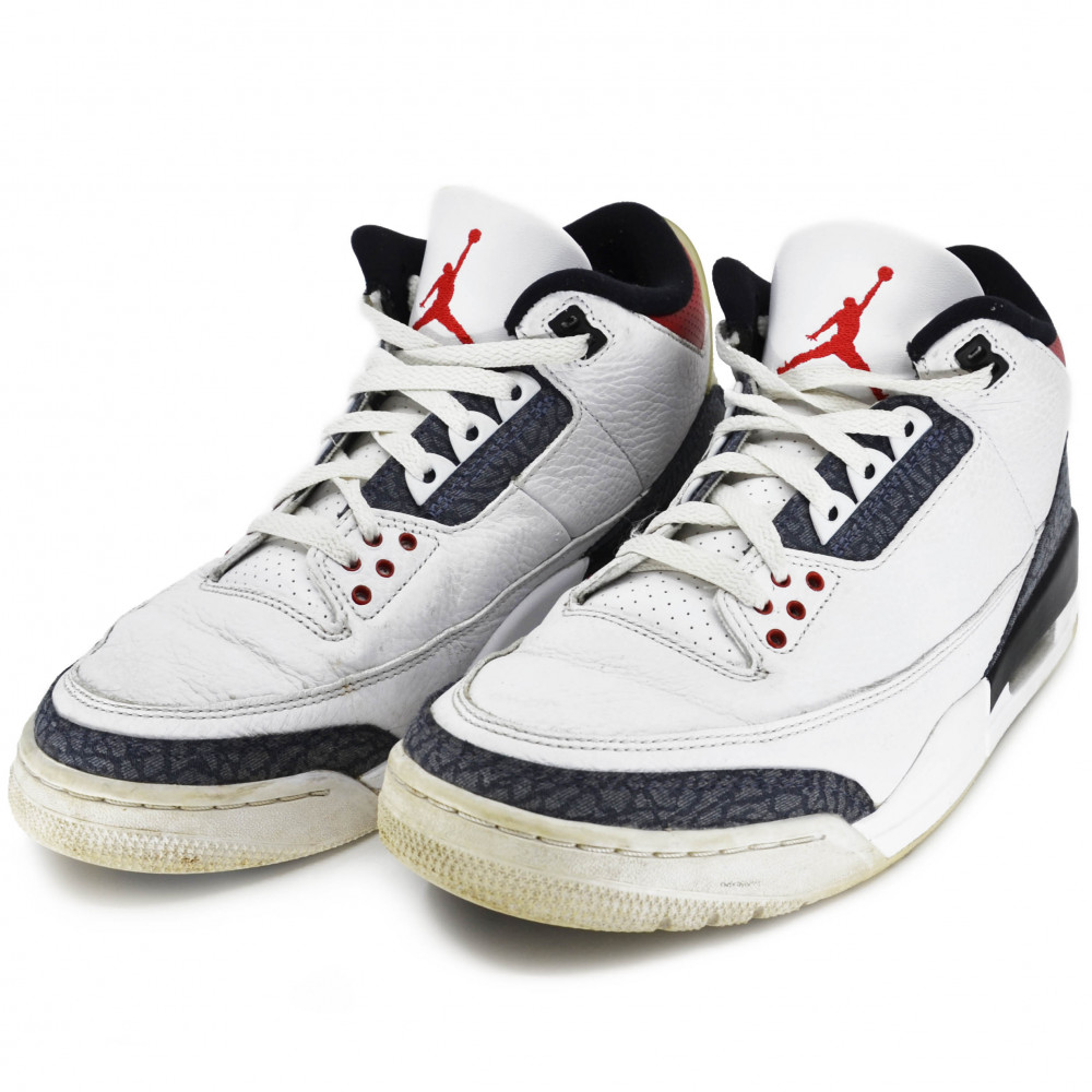 Nike Air Jordan 3 Retro (Red Denim)