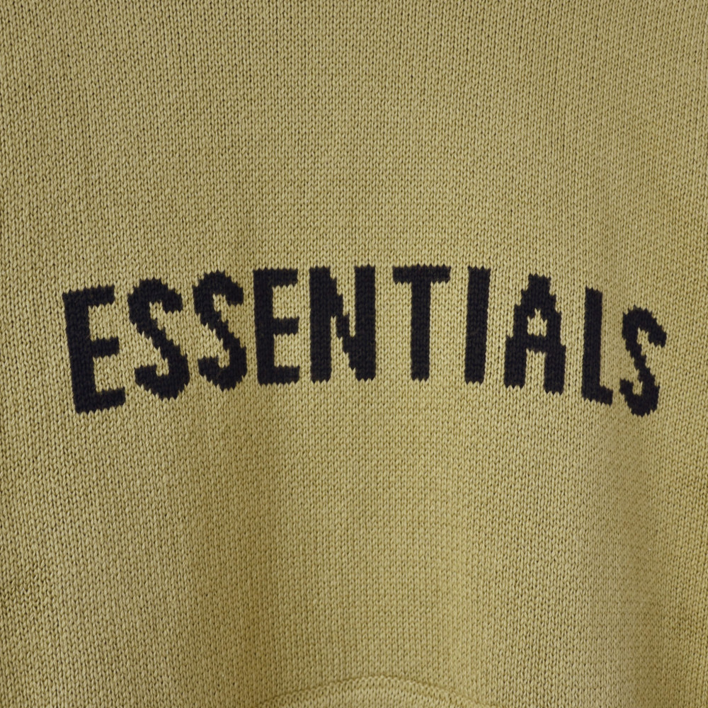 Essentials by Fear of God Knit Hoodie (Amber)