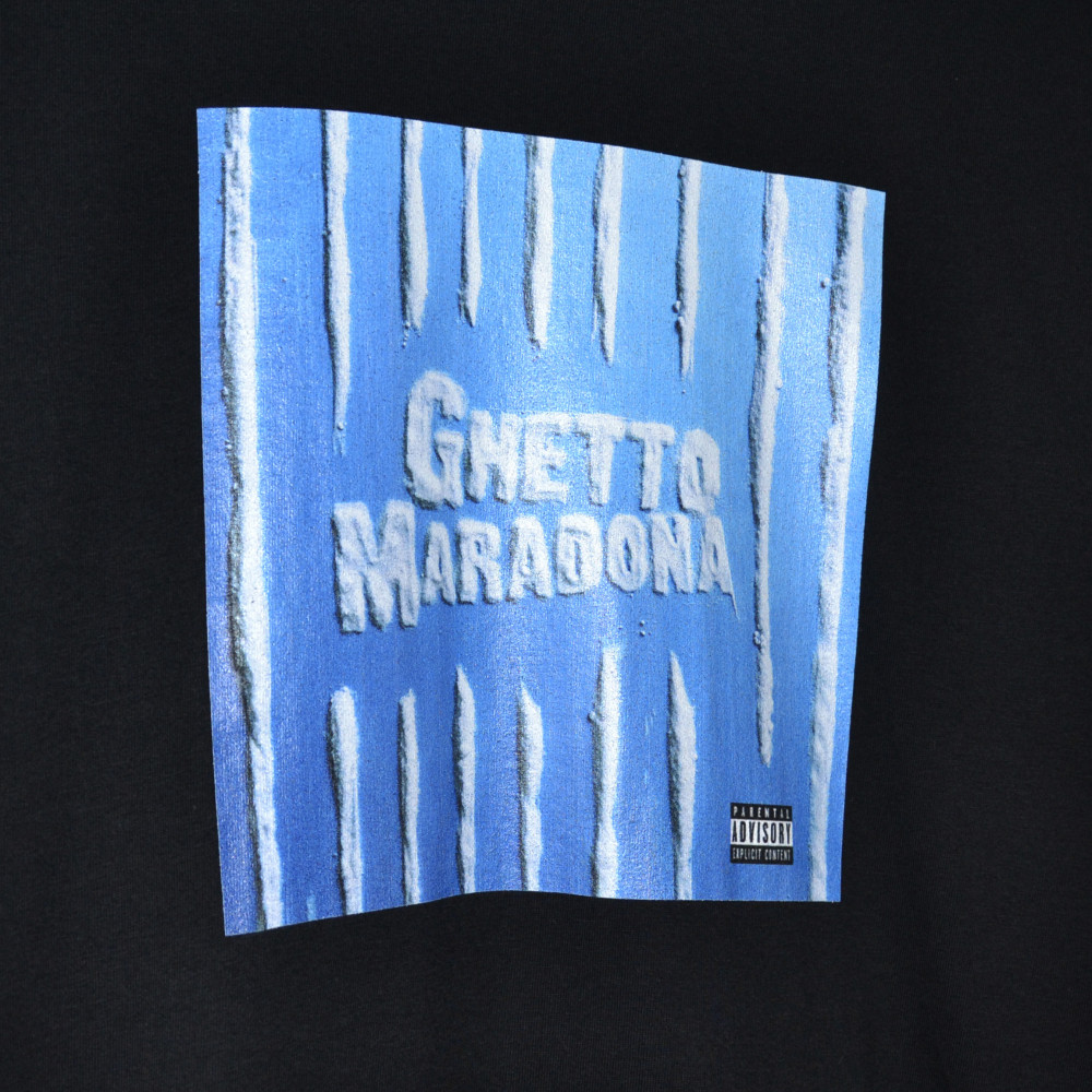 Luca Brassi10x Ghetto Maradona Tee (Black)