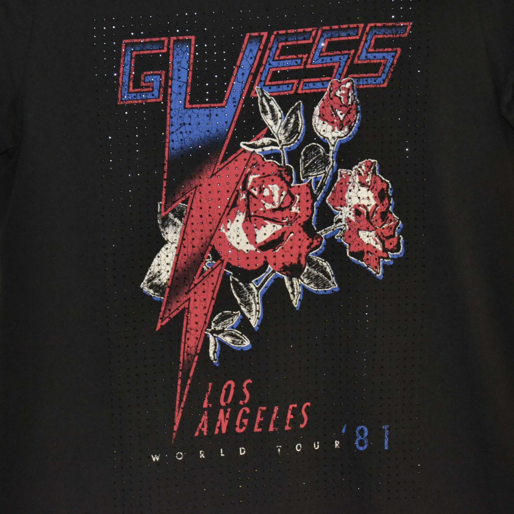 Guess Los Angeles 1981 World Tour Tee (Black)