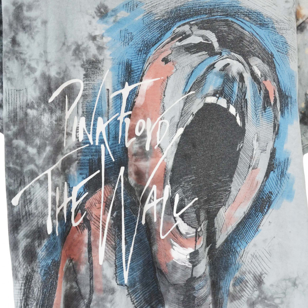 Pink Floyd The Wall Liquid Blue Tee (Tie-Dye)