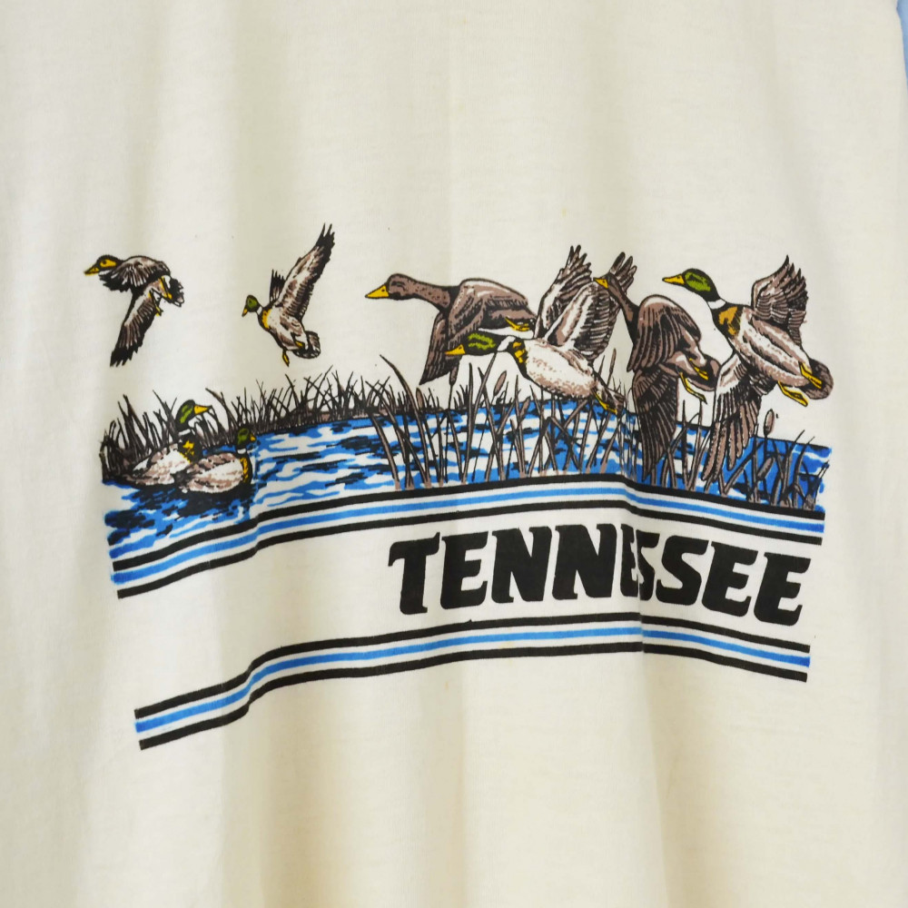 Tennessee Ducks Vintage Raglan (Yellow/Blue)