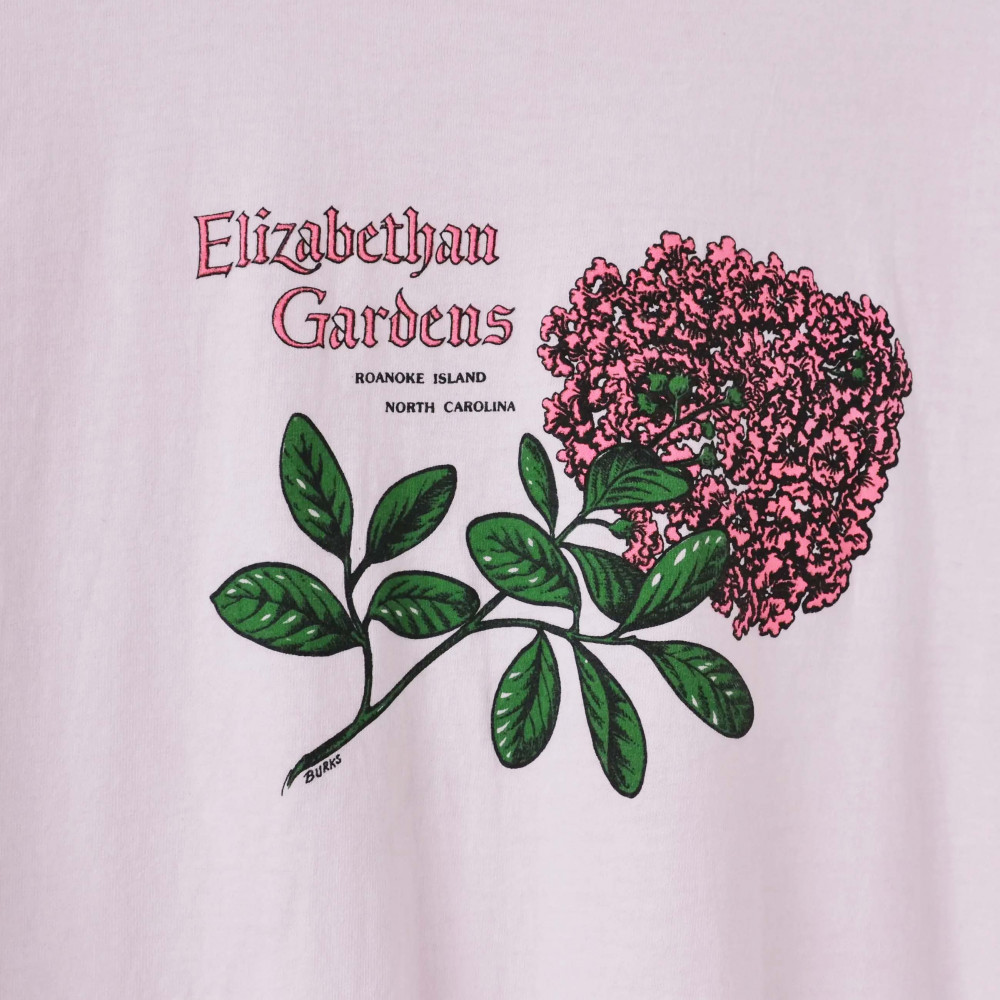 North Carolina Elizabeth Gardens Vintage Tee (Baby Pink)