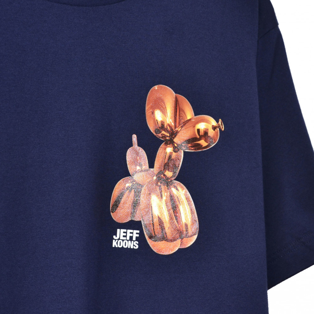 Jeff Koons x Uniqlo Seated Balloon Dog Tee (Navy)
