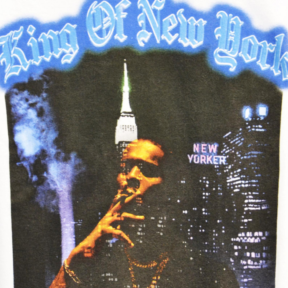 Pop Smoke King Of New York Tee (White)-PPL