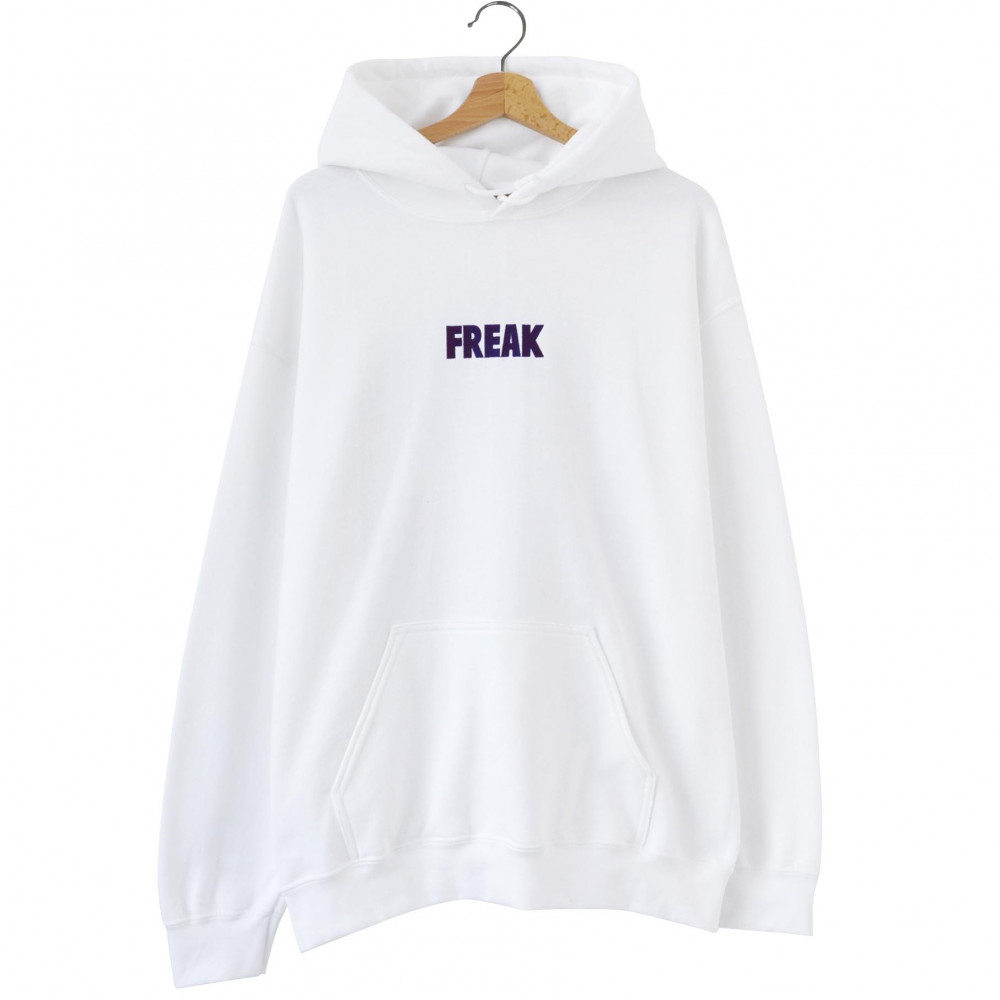 Freak Logo Hoodie (White)