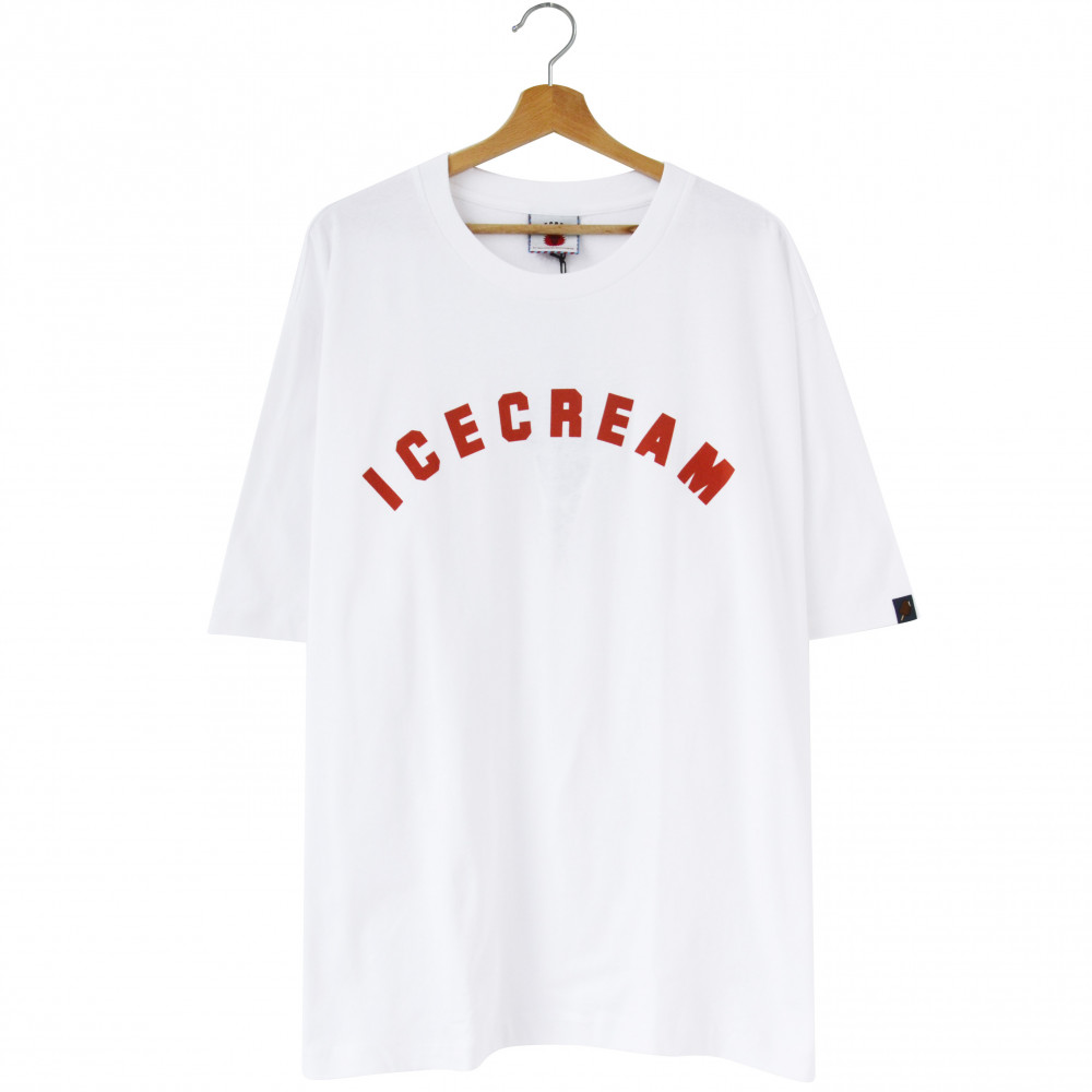 Ice Cream Arch Tee (White/Red)
