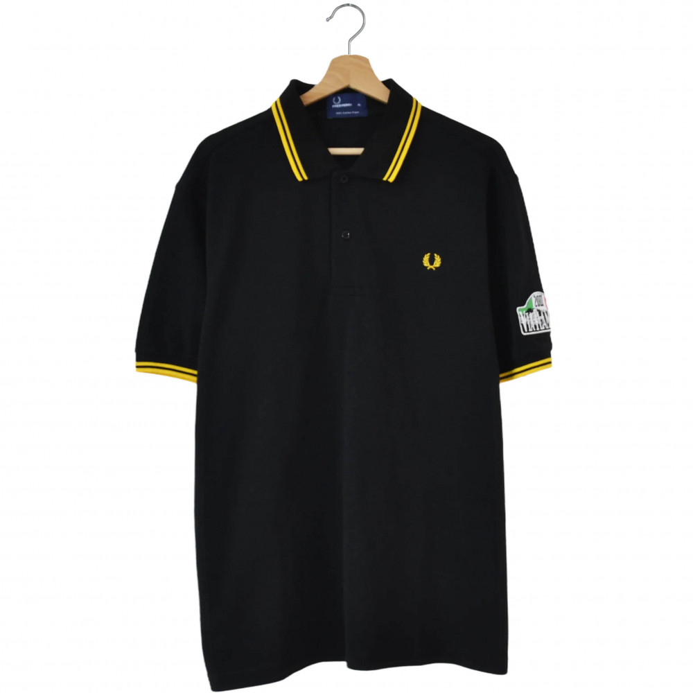 Fred Perry Polo Shirt (Black/Yellow)