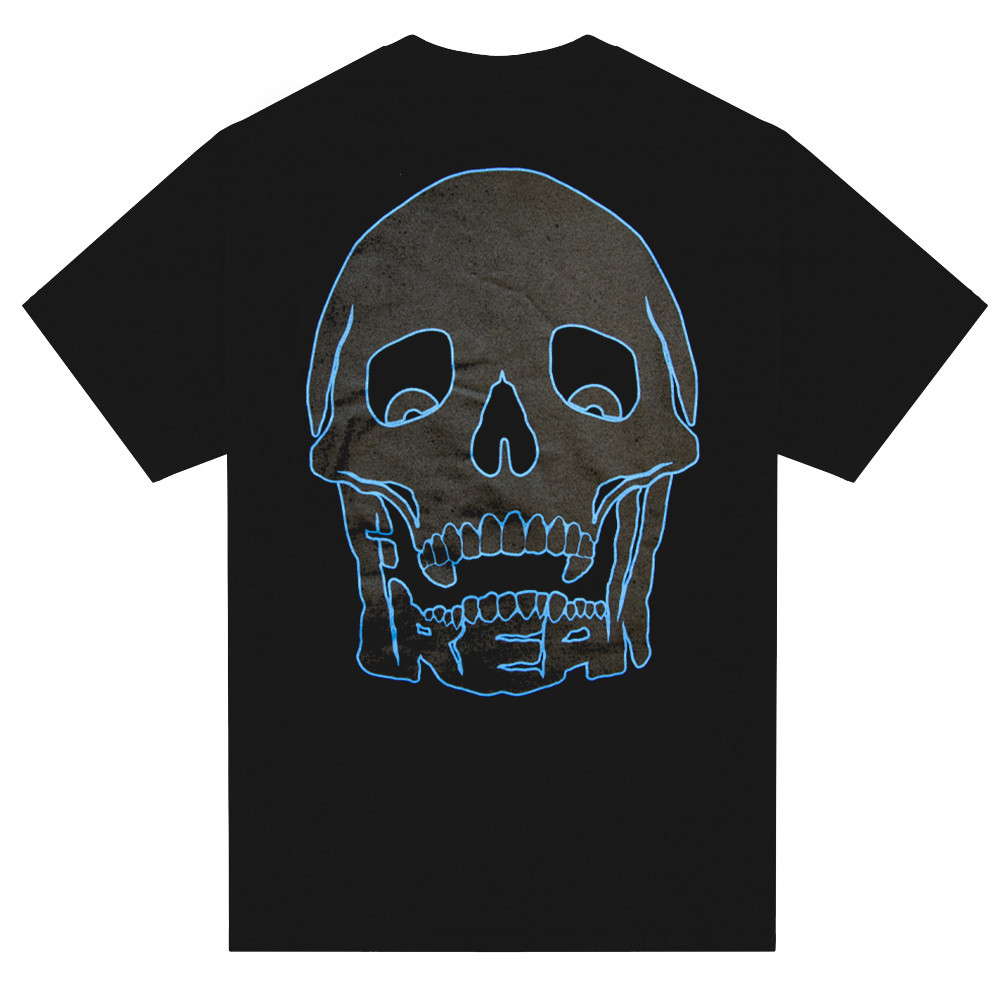 Freak Skull Logo Tee (Black/Blue)