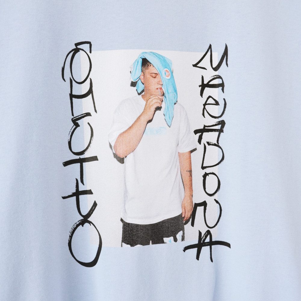 Flace x Luca Brassi10x Photo Tee (Light Blue)-UR