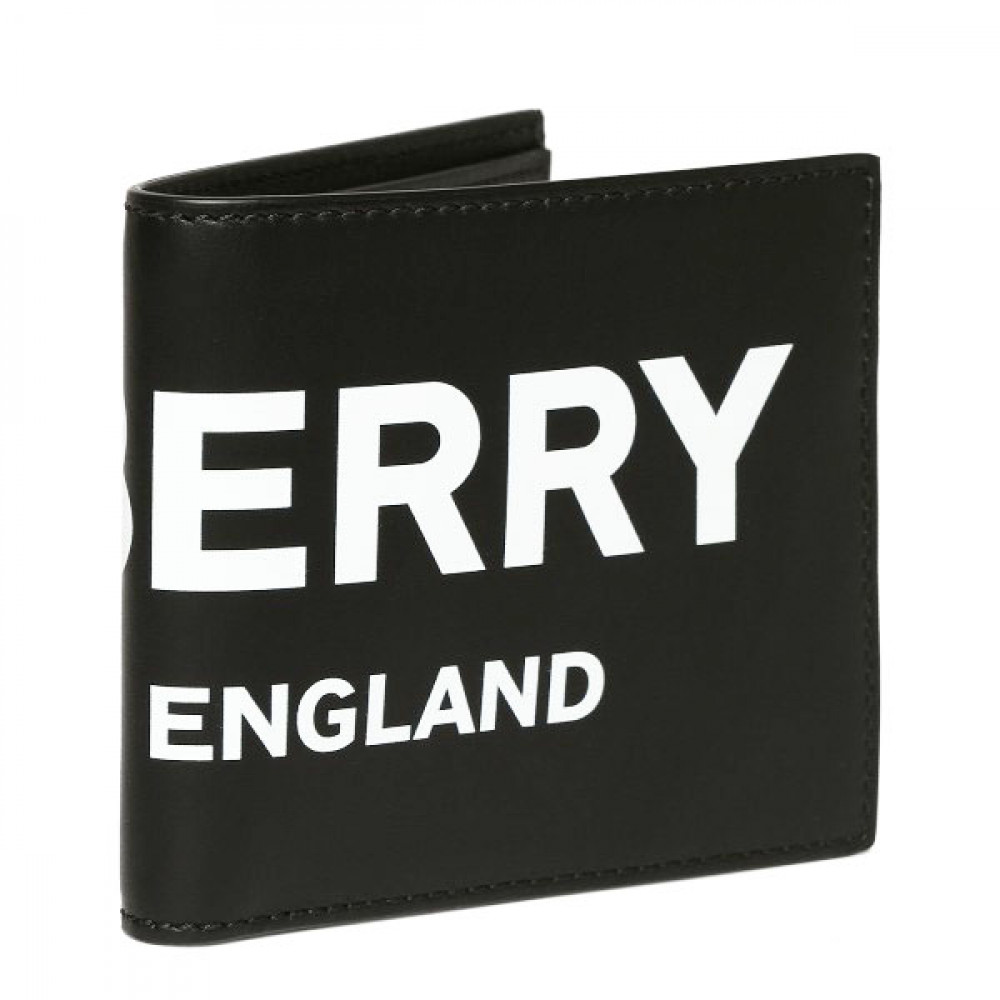 Burberry Big Logo Wallet (Black)