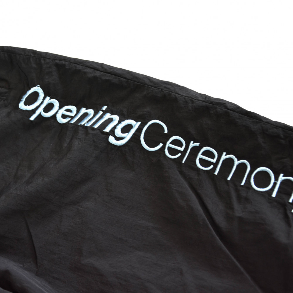 Opening Ceremony Crinkle Nylon Jog Pants (Black)