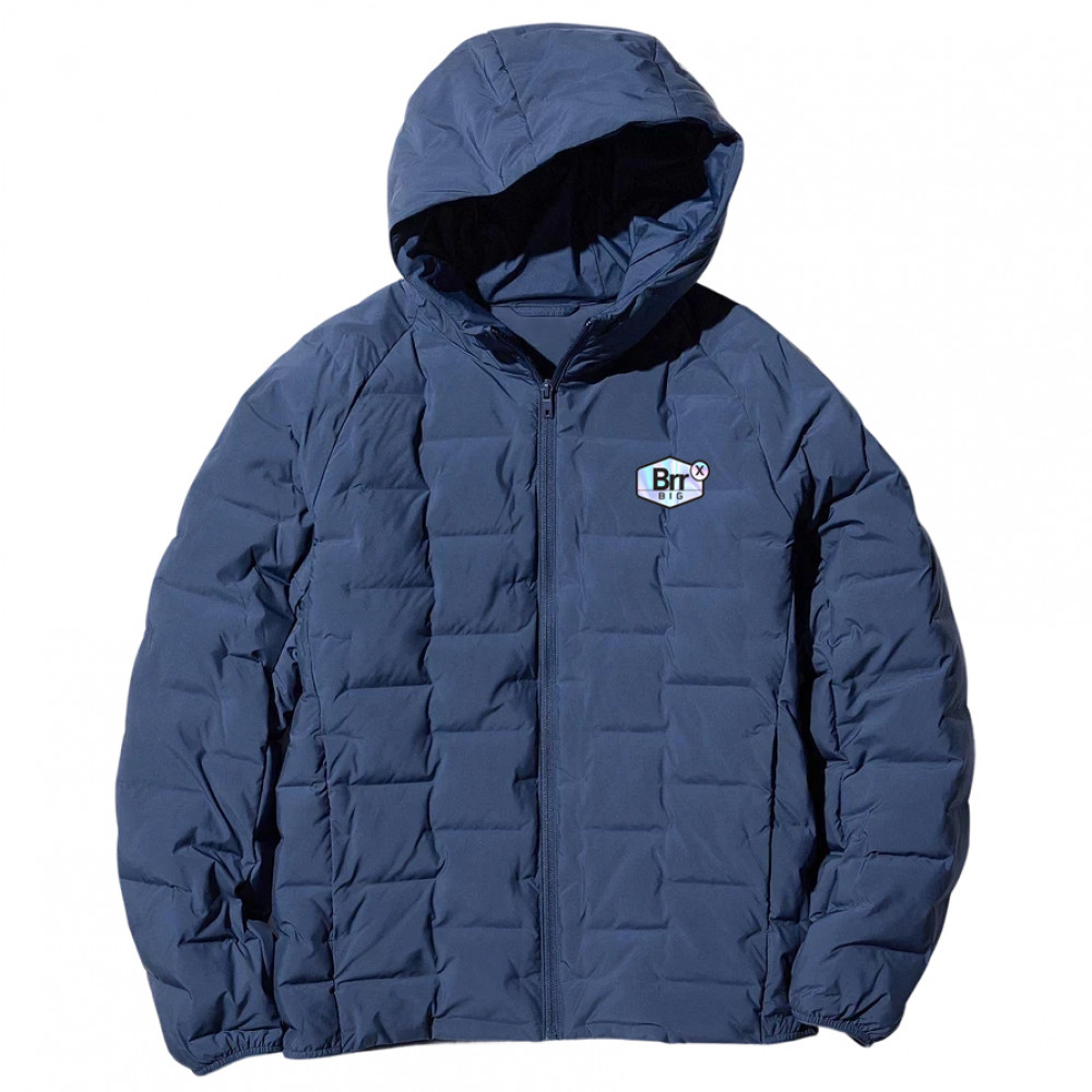 Big Brrr Quilted Puffer Jacket (Navy)