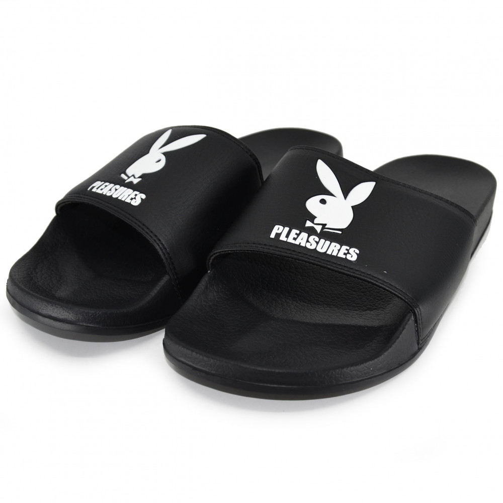 Pleasures x Playboy Slides (Black)