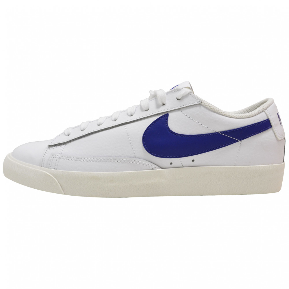 Nike Blazer Low Leather (White/Astronomy Blue)