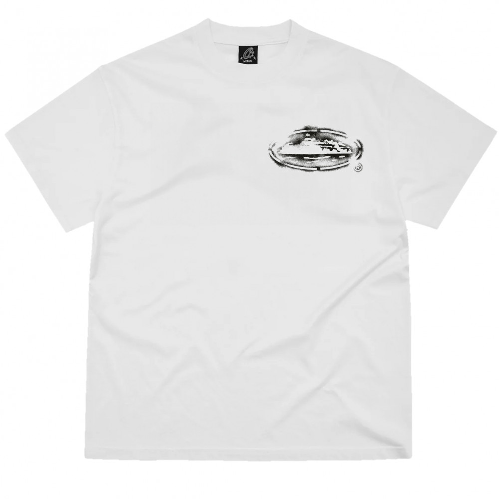 Corteiz Island Stencil Tee (White)