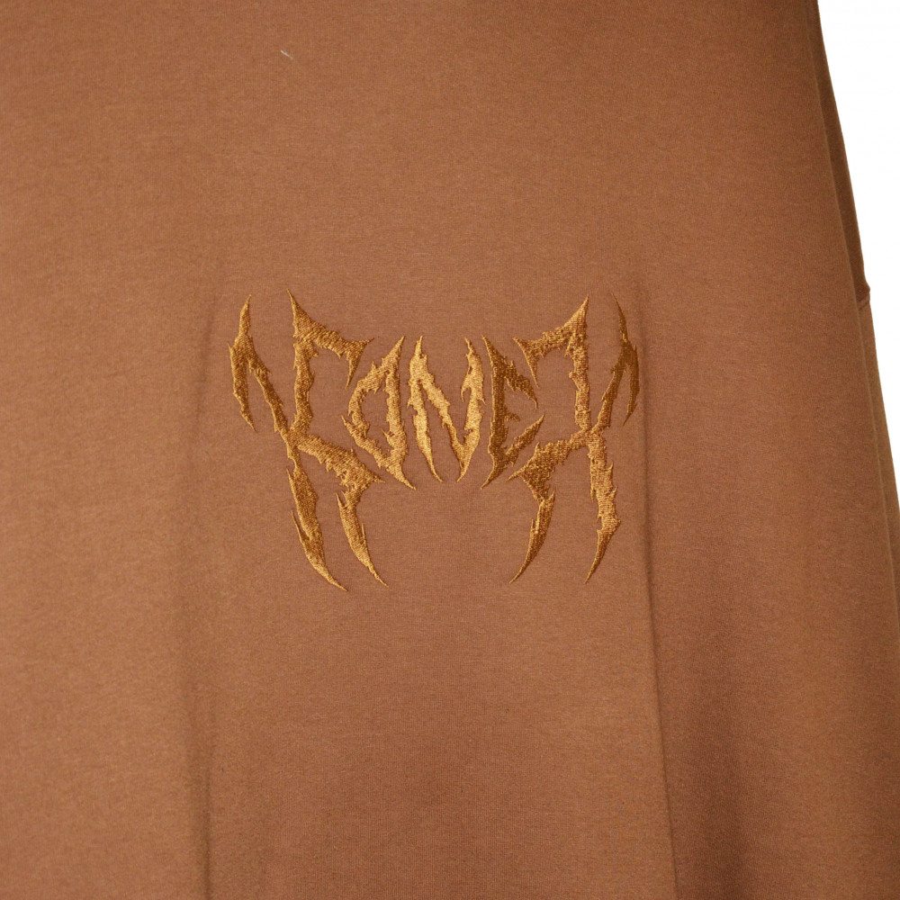 Konex Embroidered Logo Hoodie (Brown)