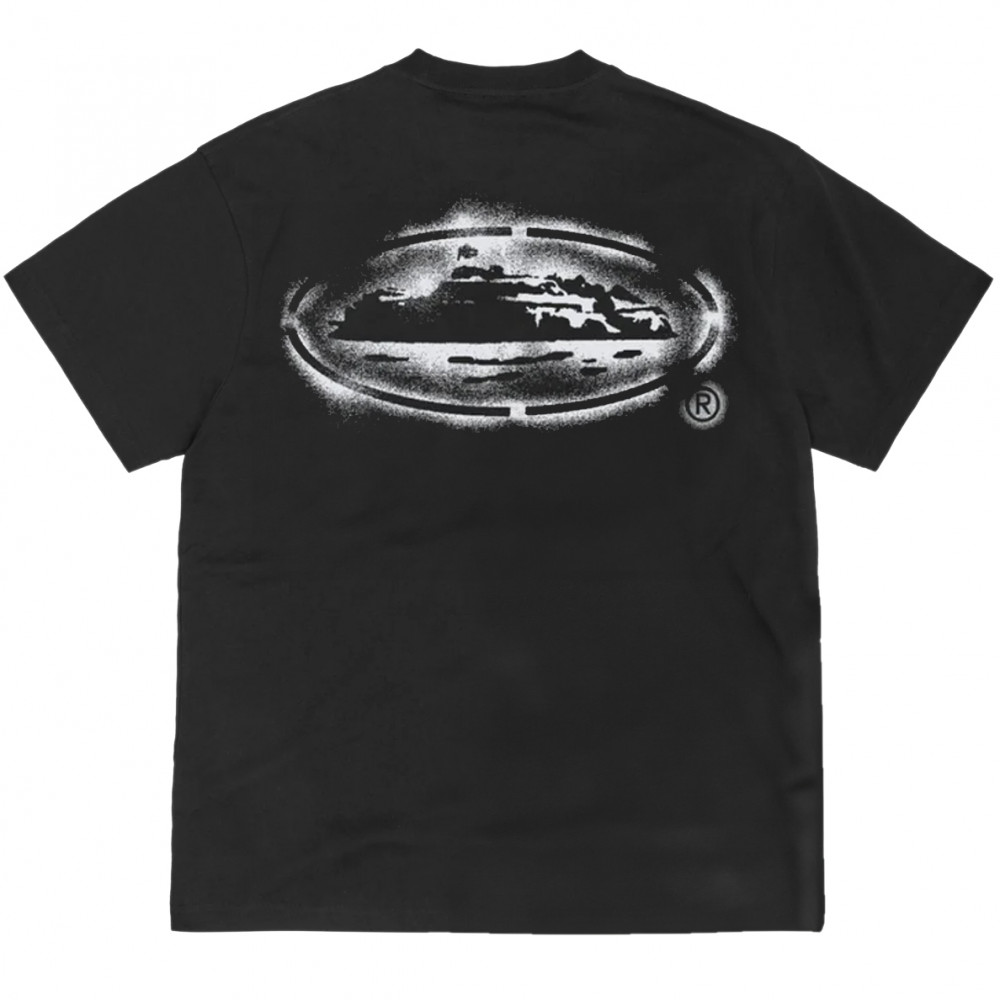 Corteiz Island Stencil Tee (Black)