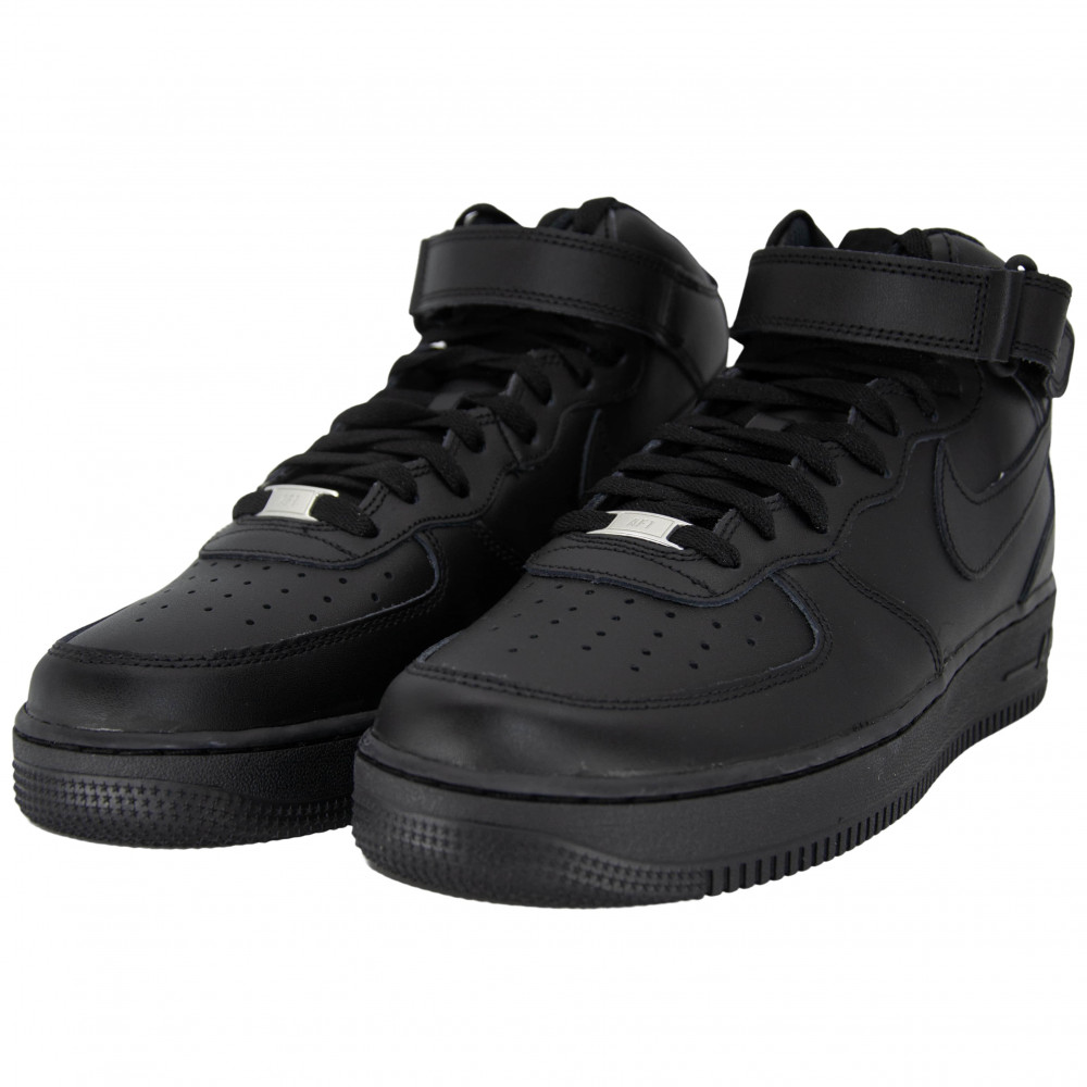 Nike Air Force 1 Mid (Black)